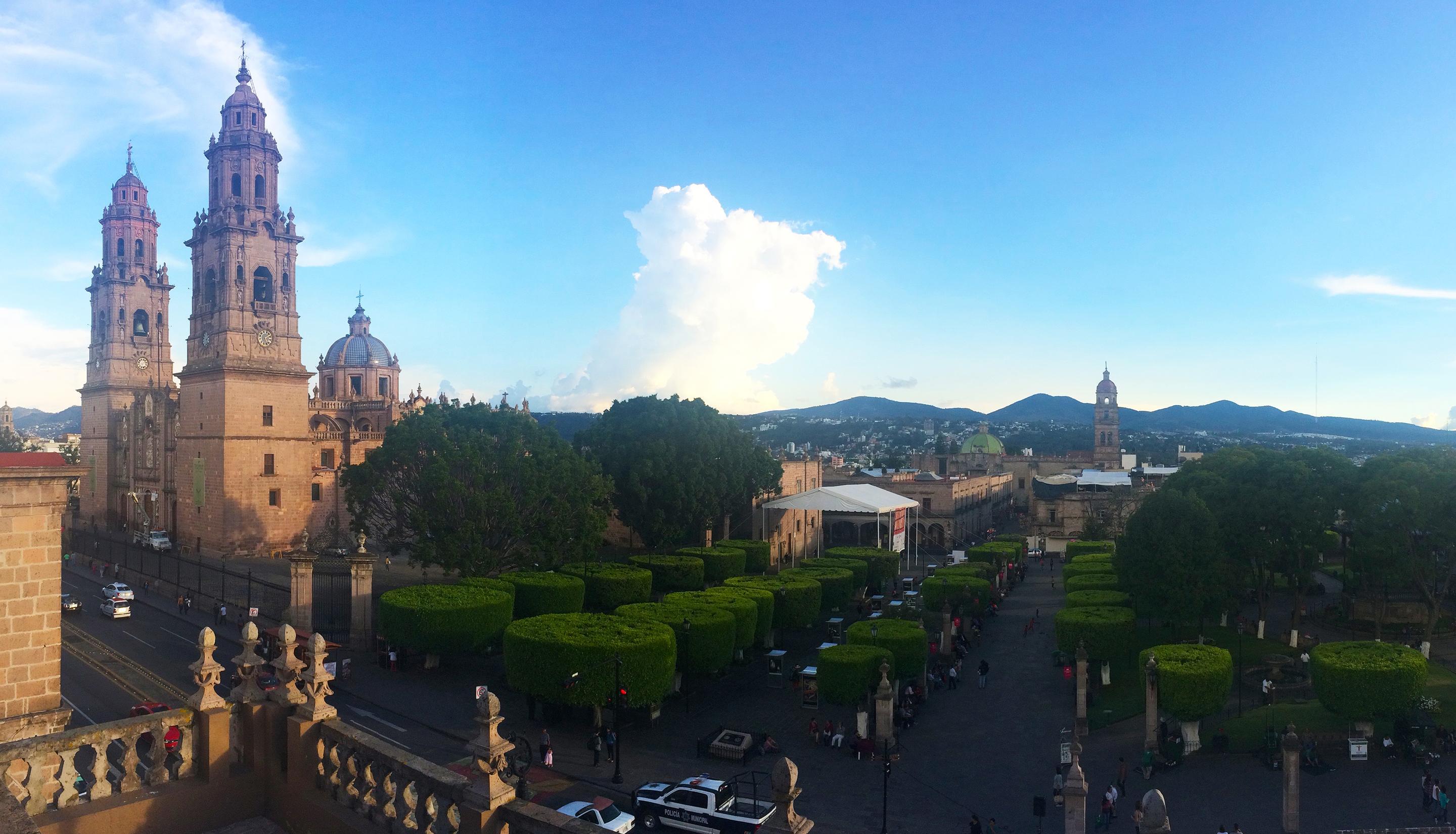 Hotel Alameda Centro Historico Morelia Ngoại thất bức ảnh